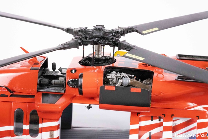 點我看大圖 1/35 空中勤務總隊 UH-60M-14 重裝型黑鷹直升機製作紀實