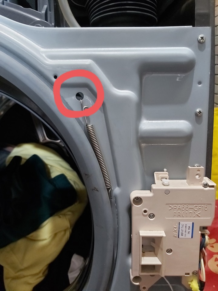 國際牌滾筒洗衣機橡膠圈更換 型號NA-V158ddh