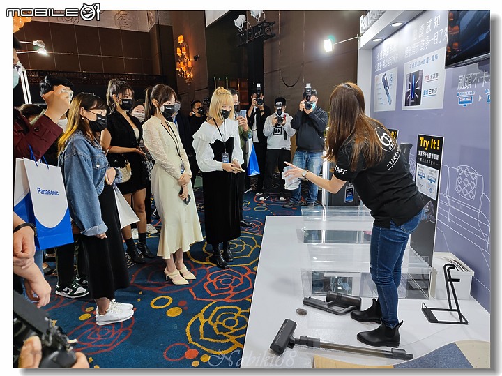 2022 Panasonic新品吸塵器雙錐刷毛(MC-SB85K-H)暨Panasonic 台灣60周年,春季新商品體驗會