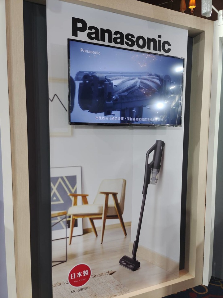 4/20Panasonic 新品發表會 Panasonic MC-SB85K 無線吸塵器試用介紹