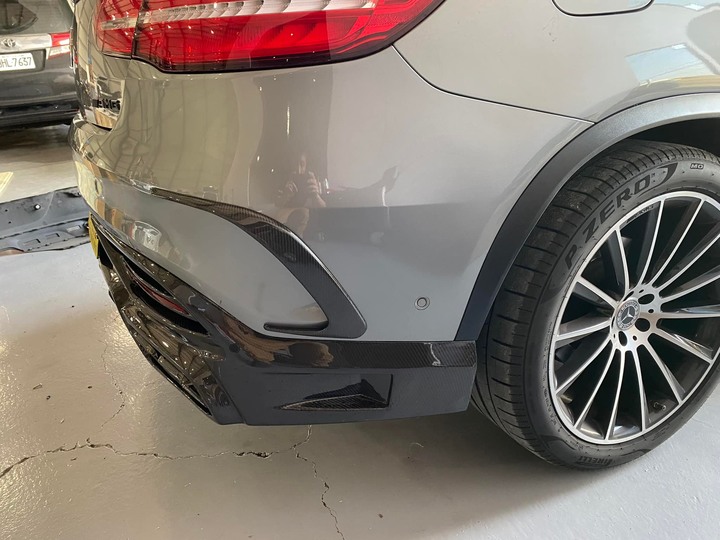 GLE COUPE/W292改63包圍+中槓碳纖維+碳纖維風刀 - Mobile01