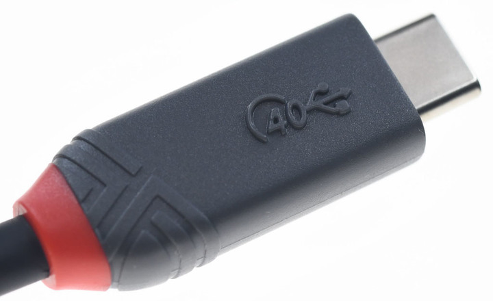 LINDY 92000_A ANTHRA LINE系列USB4 Type-C to Type-C傳輸線簡測