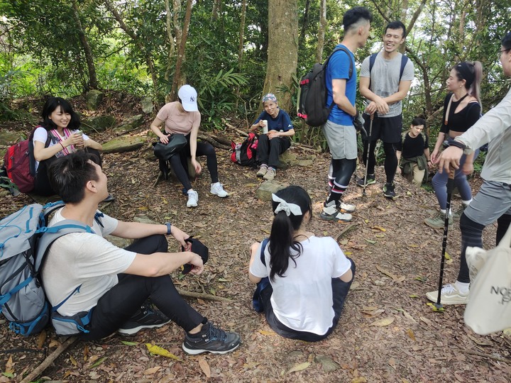 十九人的水雲三星之鳥嘴山(上島山)雲海白牆之旅