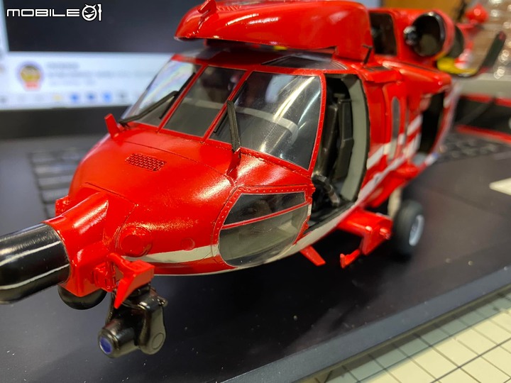 點我看大圖 1/35 空中勤務總隊 UH-60M-14 重裝型黑鷹直升機製作紀實