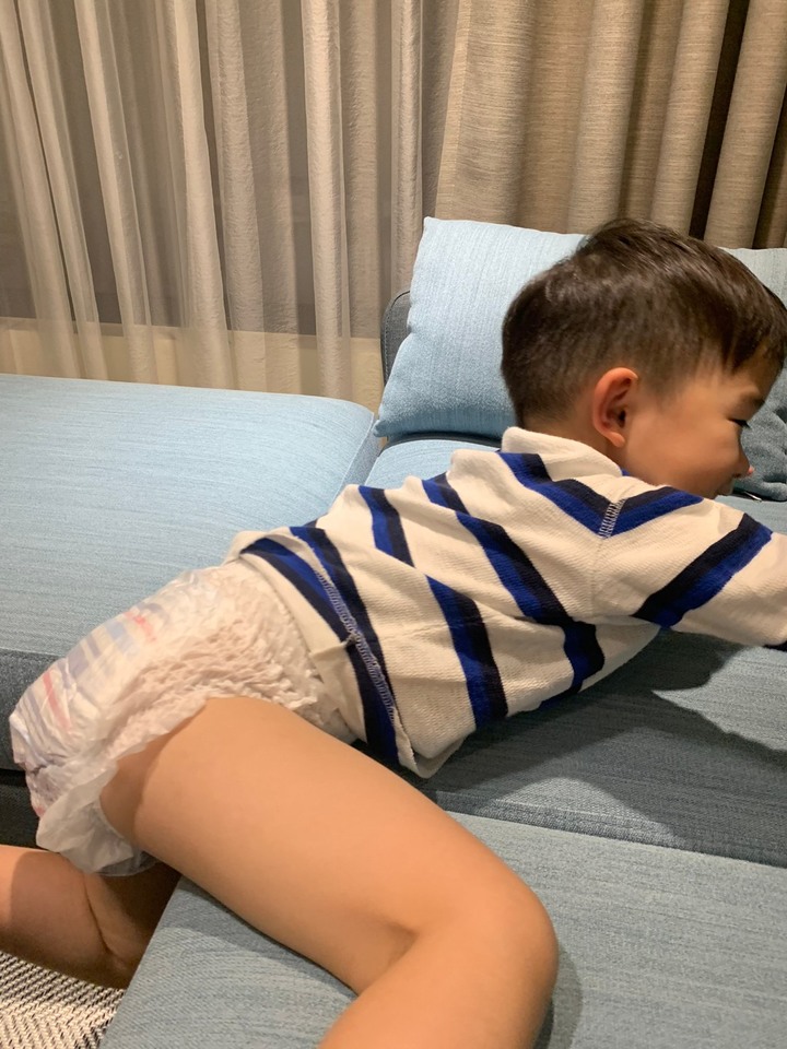 夜用尿布吸收力評比(巧虎安睡褲、滿意晚安褲、麗貝樂、大王夜晚褲)
