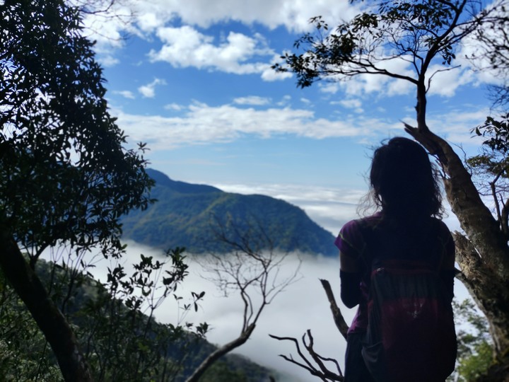 十九人的水雲三星之鳥嘴山(上島山)雲海白牆之旅