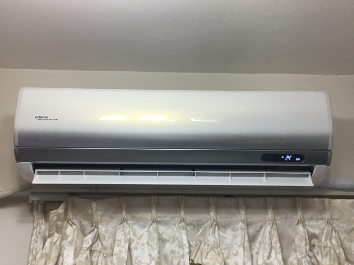 我的第一台日立尊榮變頻冷暖氣機!