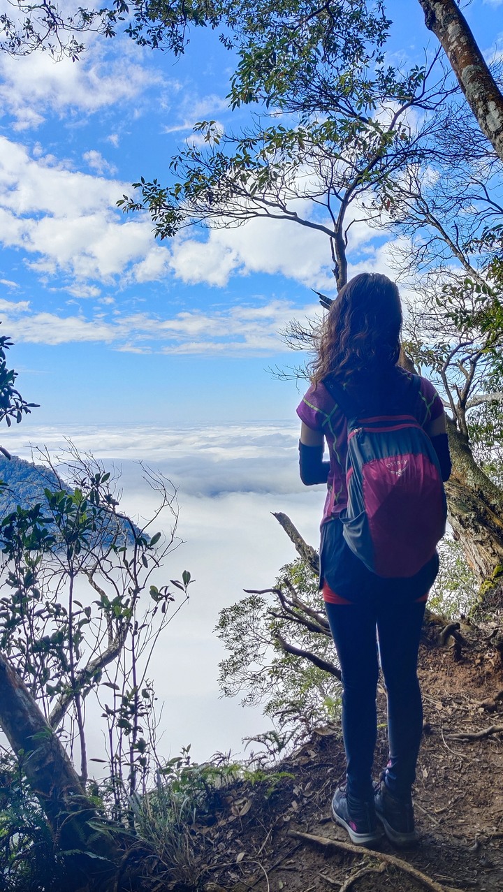 十九人的水雲三星之鳥嘴山(上島山)雲海白牆之旅