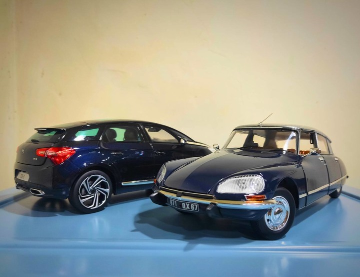 【模型開箱】時尚尖端的法國女神！1/12 Norev Citroen DS 19