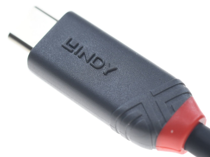 LINDY 92000_A ANTHRA LINE系列USB4 Type-C to Type-C傳輸線簡測