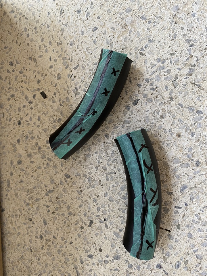 碳纖維彎把手土炮改裝