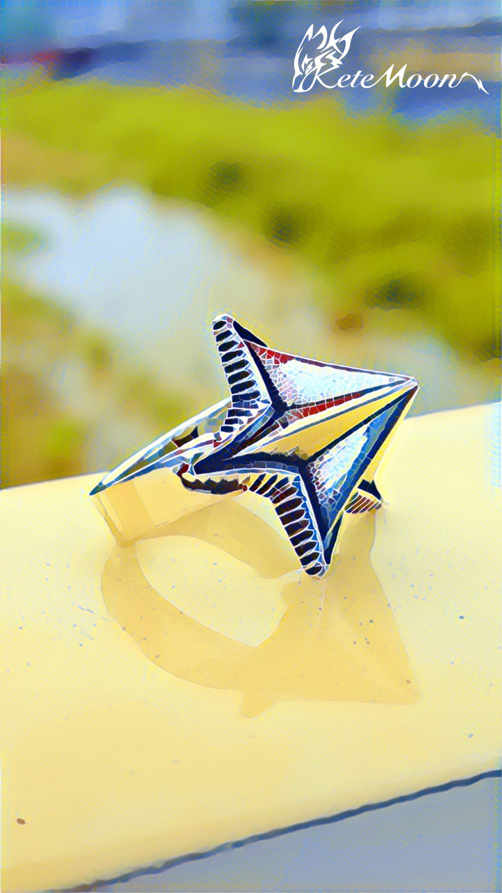 Cody Sanderson-Medium Star Spike Extra High極立體鉚釘中星戒