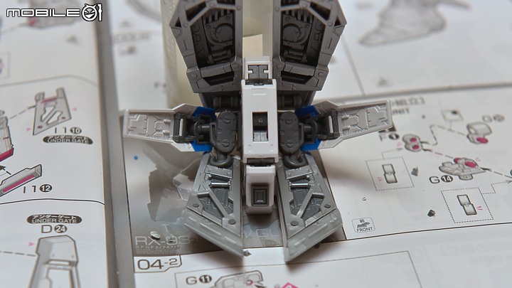 【RG 1/144】史上最強海牛! RX-93 V2 Hi-v Gundam 素組分享 EVO水貼