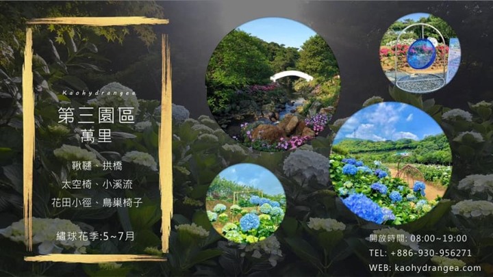 網美必訪人氣打卡景點!北台灣最大的繡球花園即將開園!
