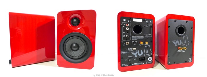[不務正業護理師開箱]Kanto YU4 藍牙書架喇叭～主動式（內置 DAC ＆擴大機）•搭載遙控器～