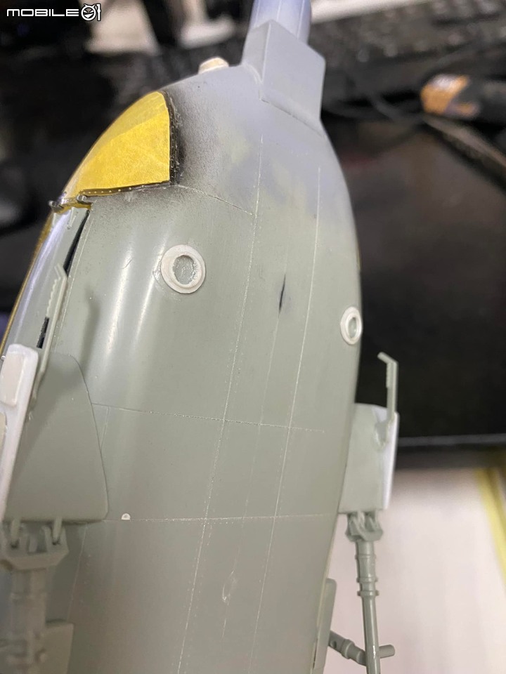 點我看大圖 1/35 空中勤務總隊 UH-60M-14 重裝型黑鷹直升機製作紀實