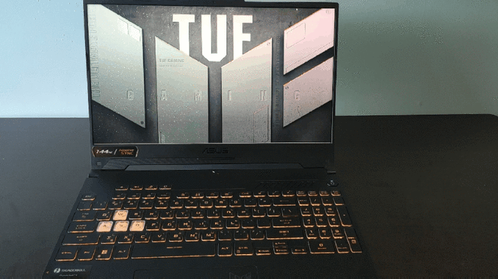 迎接新世代新氣象，ASUS TUF Gaming F15 FX507ZE 電競筆電開箱測試