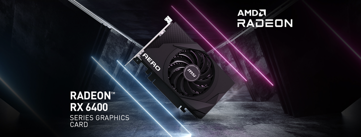 AMD Radeon RX6400 顯示卡開賣 1080p 等級最入門獨立點燈卡現身