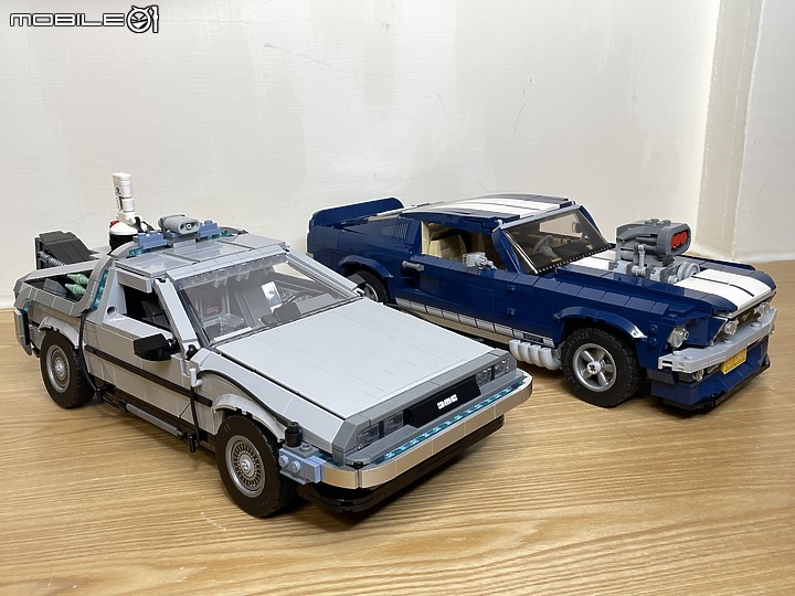 LEGO 10300 回到未來 迪羅倫DMC12 時光車 開箱