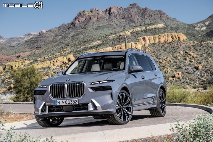 【海外新訊】全新外觀面容、內裝換上曲面大螢幕，BMW小改款X7正式登場！