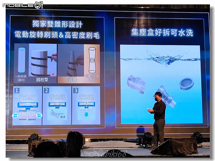 2022 Panasonic新品吸塵器雙錐刷毛(MC-SB85K-H)暨Panasonic 台灣60周年,春季新商品體驗會