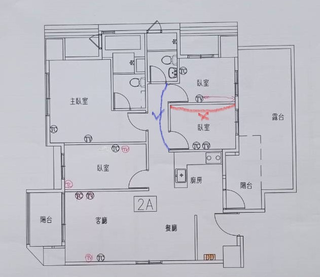 隔間磚牆問題