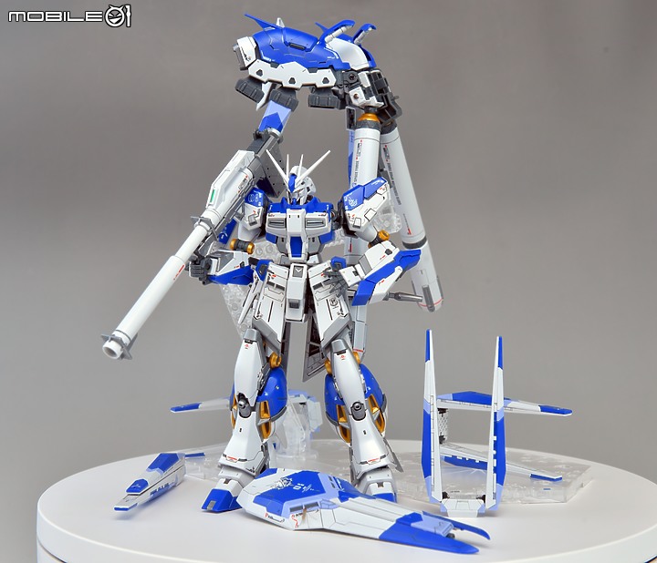 【RG 1/144】史上最強海牛! RX-93 V2 Hi-v Gundam 素組分享 EVO水貼