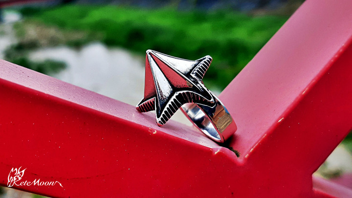 Cody Sanderson-Medium Star Spike Extra High極立體鉚釘中星戒