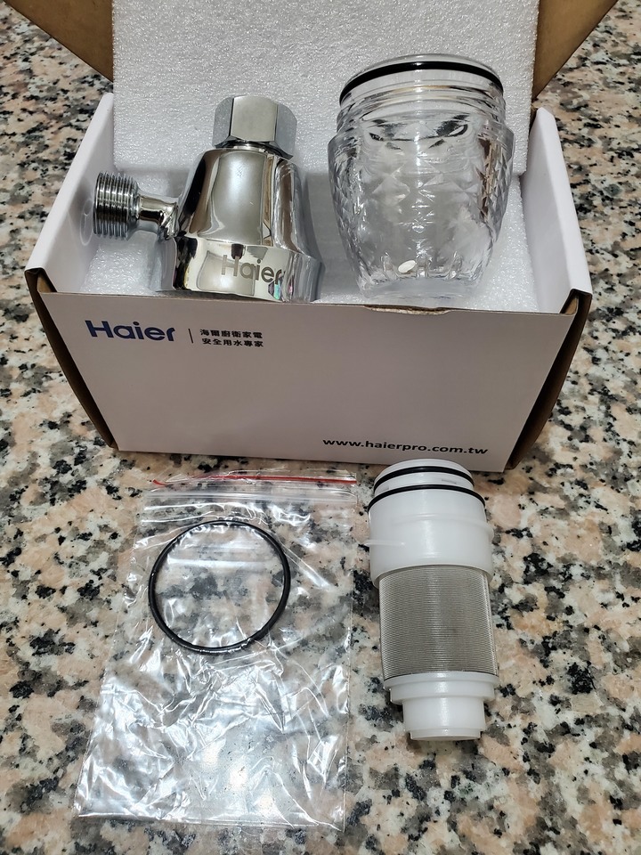 海爾前置過濾器+海爾抑垢器T5