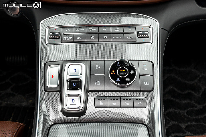 Hyundai Santa Fe GLTH-D 4WD 試駕|四驅、油電、豐富配備我都要!