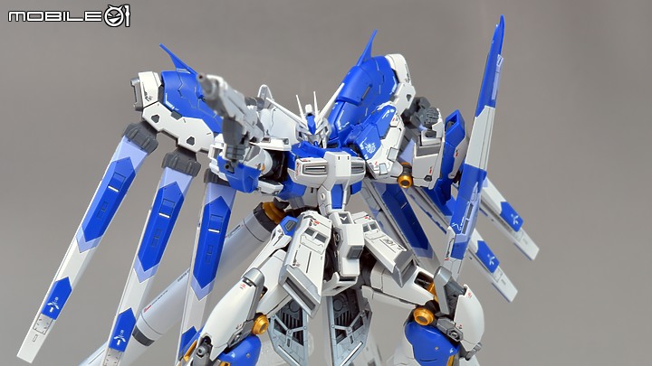 【RG 1/144】史上最強海牛! RX-93 V2 Hi-v Gundam 素組分享 EVO水貼