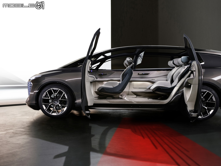 【海外新訊】擁有豪華車艙與Level 4自動駕駛系統,Audi Urbansphere純電概念車正式亮相!