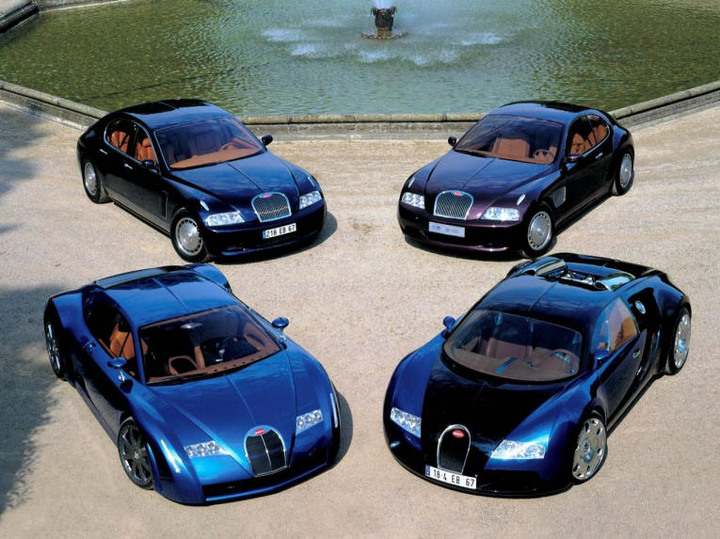 點我看大圖 【模型分享】百年限定,舉世無雙!1/18 Bugatti Veyron EB 16.4 Bleu Centenaire Edition