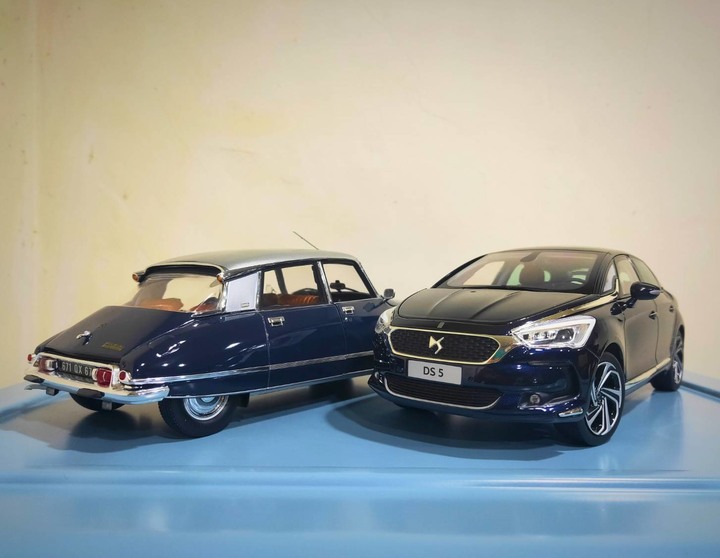 【模型開箱】時尚尖端的法國女神！1/12 Norev Citroen DS 19