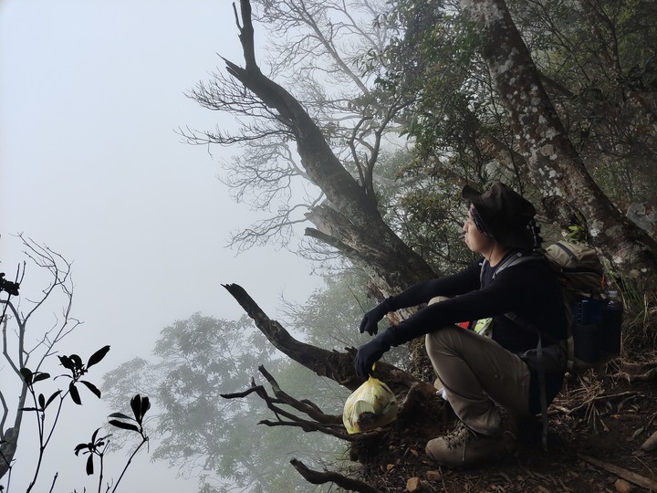 十九人的水雲三星之鳥嘴山(上島山)雲海白牆之旅