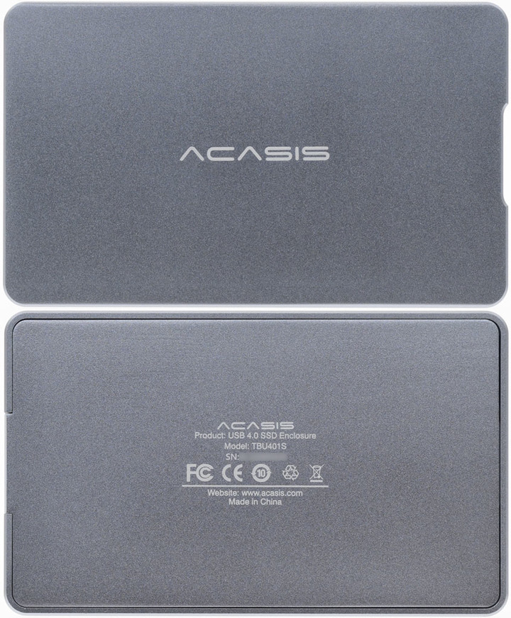 ACASIS TBU401 USB4 SSD外接盒搭ASUS ThunderboltEX4擴充卡測試