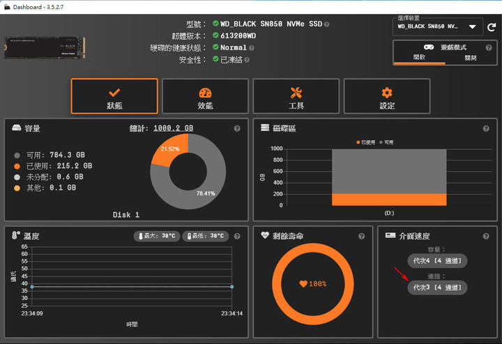 ACASIS TBU401 USB4 SSD外接盒搭ASUS ThunderboltEX4擴充卡測試