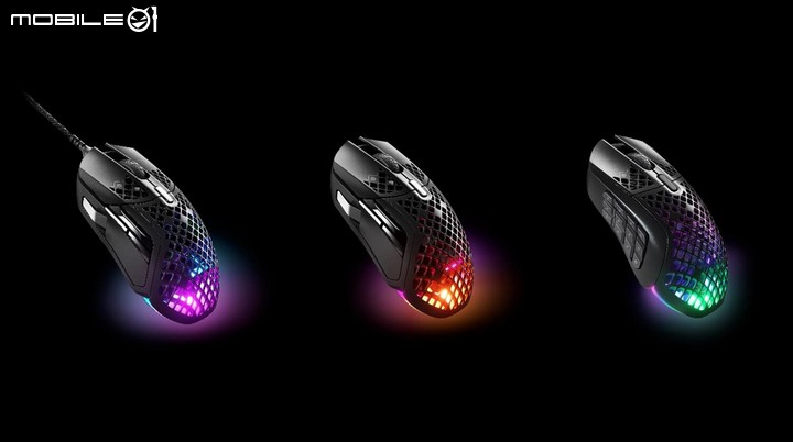 SteelSeries 賽睿推出 Aerox系列輕量電競滑鼠及手遊輔助神器 Stratus+ 提供玩家更暢快的遊戲體驗