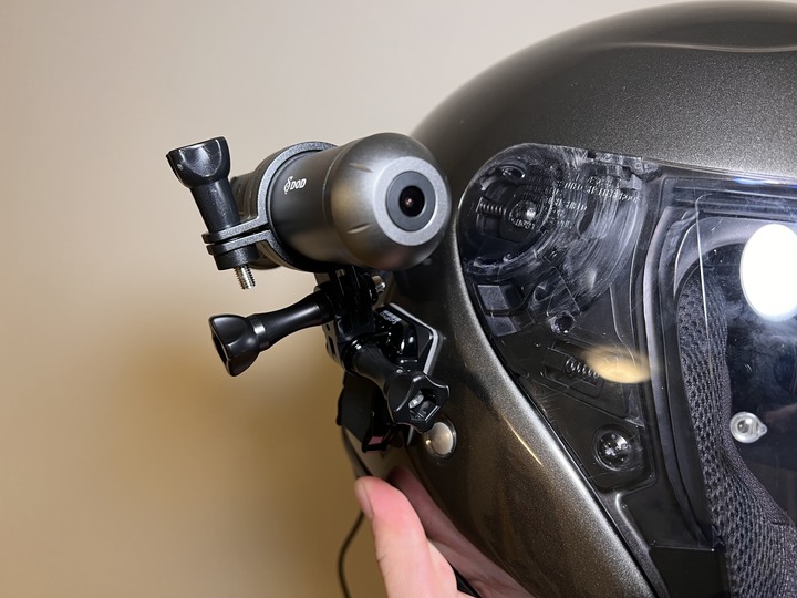 ［小薛日本外送甘苦談］DOD KSB88 安全帽用前後行車紀錄器開箱