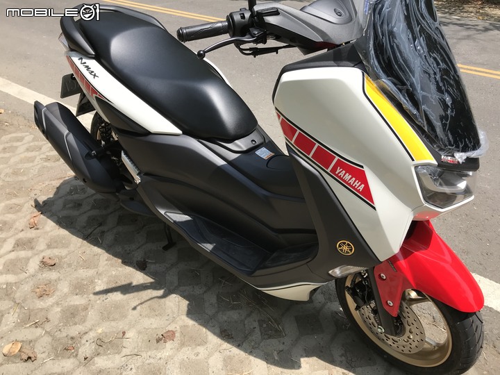 Yamaha NMAX 155 60週年 WGP 特仕版 開箱~^^~