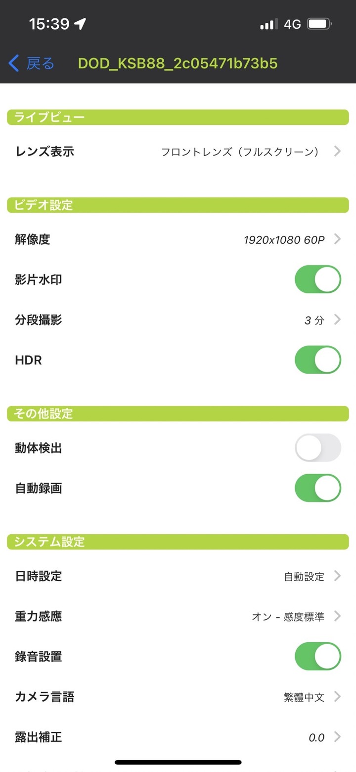［小薛日本外送甘苦談］DOD KSB88 安全帽用前後行車紀錄器開箱