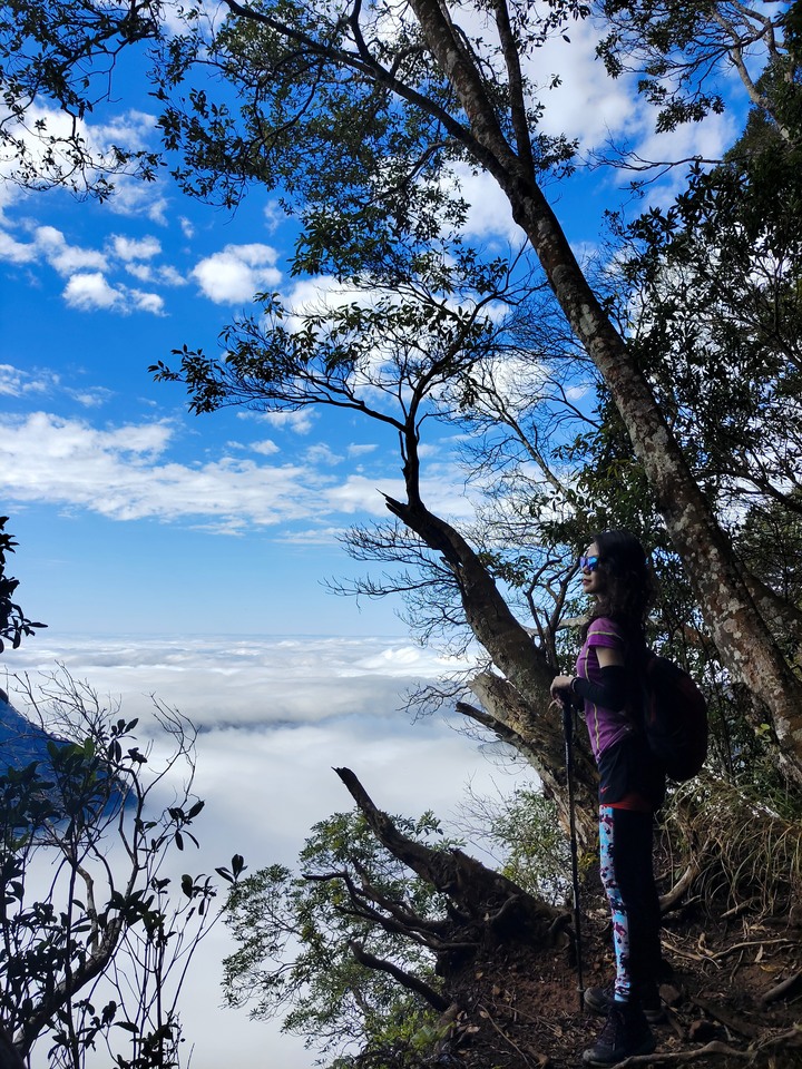 十九人的水雲三星之鳥嘴山(上島山)雲海白牆之旅