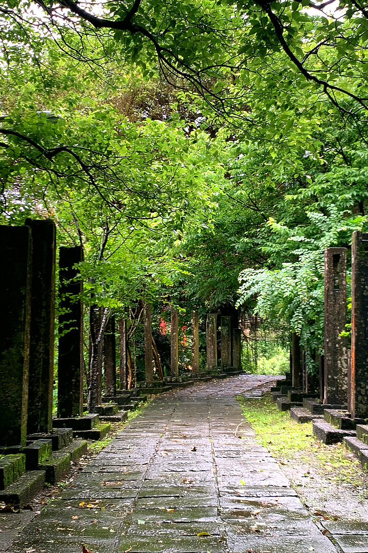 宜蘭頭城｜草嶺古道．大里入口｜180度蔚藍龜山島海景