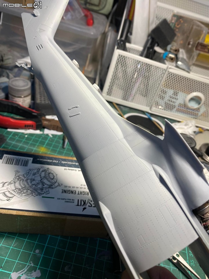 點我看大圖 1/35 空中勤務總隊 UH-60M-14 重裝型黑鷹直升機製作紀實