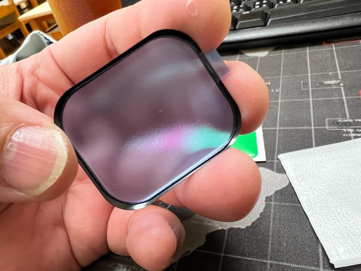 [分享文] Apple Watch 7 41mm/ 45mm 5D複合式耐磨硬膜 再也不用花大錢去貼保護貼了...
