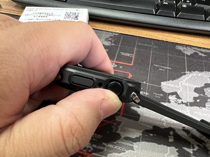 [分享文] Apple Watch 7 + Rearth Ringke Apple Watch 環保矽膠運動錶帶 + Rearth Ringke Apple Watch 抗震保護殼