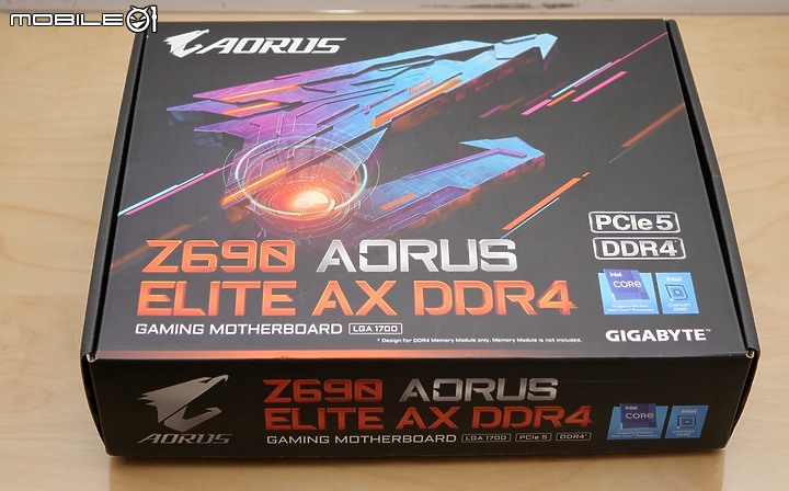 規格用料提升 Z690 AORUS ELITE AX DDR4 開箱