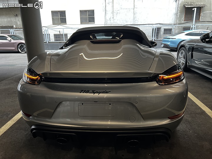 性能車小白的 718 Spyder 體驗分享, 不定期補充使用心得