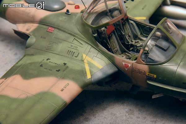 [模型製作記] 越戰怪怪機系列：A-37 蜻蜓