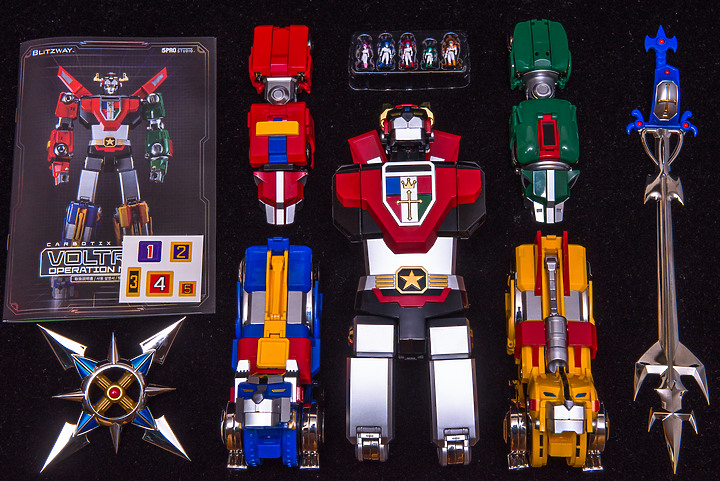 Blitzway × 5PRO STUDIO CARBOTIX《聖戰士》VOLTRON